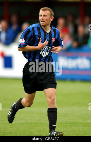 Soccer - Conférence nationale de la Ligue - Accrington Stanley c. Scarborough. Stephen Capper, Scarborough Banque D'Images