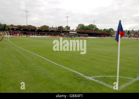 - Conférence de la Ligue nationale de football - Accrington Stanley v Scarborough Banque D'Images