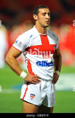 Rugby - Ligue Internationale de Gillette Fusion - Angleterre v Pays de Galles - Stade Keepmoat Banque D'Images