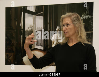 Lancement presse Exposition Annie Leibovitz - Londres Banque D'Images