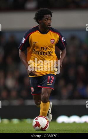 Soccer - Barclays Premier League - West Ham United v Arsenal - Upton Park. Alexandre Song Billong, Arsenal Banque D'Images