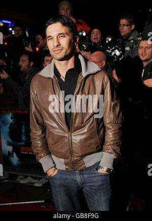 L'acteur français Olivier Martinez à la première du film britannique « Body of Lies » au vue West End, dans le centre de Londres. Banque D'Images