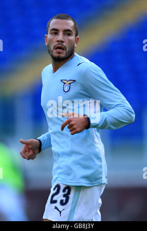 Football - Italien Serie A - Lazio / Catane Calcio - Stadio Olimpico. Mourad Meghni, Latium Banque D'Images