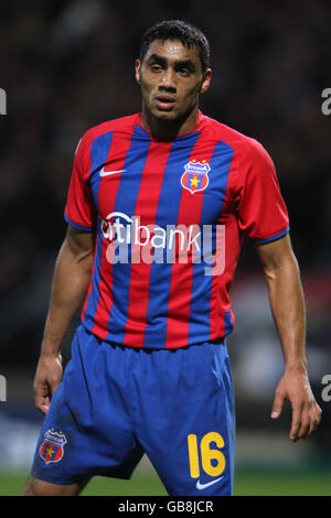 Football - Ligue des Champions - Groupe F - Olympique Lyonnais v Steaua Bucarest - de Gerland depuis Banque D'Images