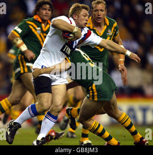 Rugby League - Premier Test - Grande-Bretagne v Australie Banque D'Images