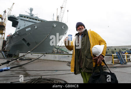 Finances et de l'économie - Cammell Laird et les constructeurs de réparateurs de navires - Birkenhead Banque D'Images