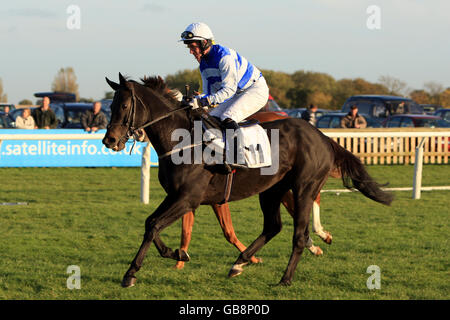 Les courses de chevaux - Fakenham Racecourse Banque D'Images