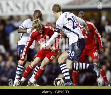 Football - Carling Cup - 4e tour - Tottenham Hotspur v Liverpool - White Hart Lane Banque D'Images