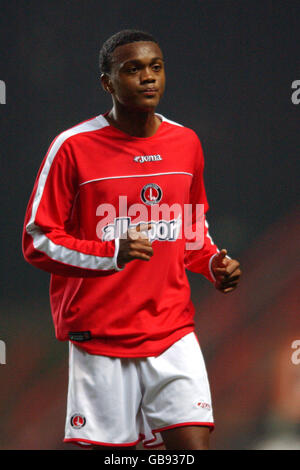 Soccer - FA Premier Reserve League Sud - Charlton Athletic / Chelsea. Osei Sankofa, Charlton Athletic Banque D'Images