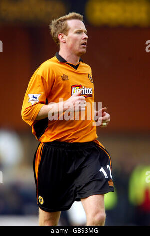 Football - FA Barclaycard Premiership - Wolverhampton Wanderers / Birmingham City. Jody Craddock, Wolverhampton Wanderers Banque D'Images