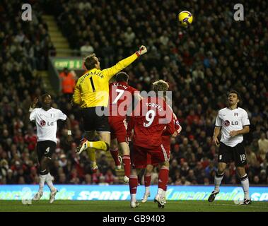 Soccer - Barclays Premier League - Liverpool v Fulham - Anfield Banque D'Images