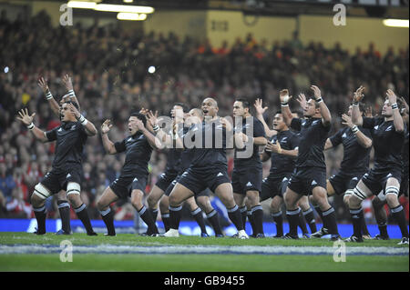 Rugby Union - Série Invesco - Pays de Galles v Nouvelle-zélande - Millennium Stadium Banque D'Images