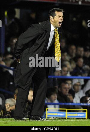 Soccer - Barclays Premier League - Portsmouth v Hull City - Fratton Park Banque D'Images