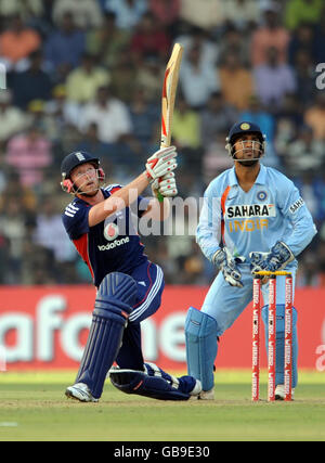 Cricket - Cinquième Jour International - Inde v Angleterre - Barabati Stadium Banque D'Images