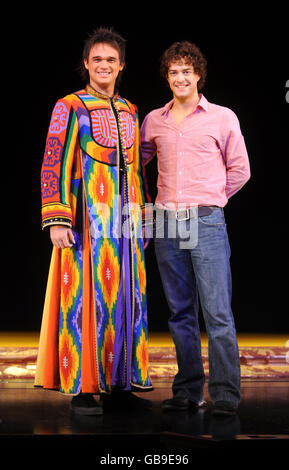 Gareth Gates Joseph et l'Étonnant Dreamcoat Technicolor Photocall - Londres Banque D'Images