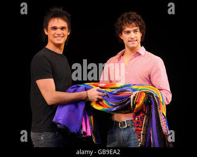 Gareth Gates Joseph et l'Étonnant Dreamcoat Technicolor Photocall - Londres Banque D'Images