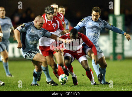 Rugby Union - Heineken Cup - Pool 6 - Cardiff Blues v Biarritz - Cardiff Arms Park Banque D'Images