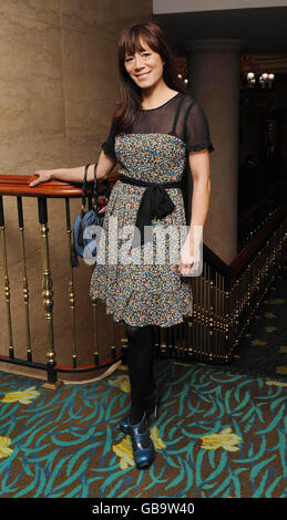 Anna Ryder Richardson arrive aux prix Target Women in film and Television à l'hôtel Hilton, dans le centre de Londres. Banque D'Images