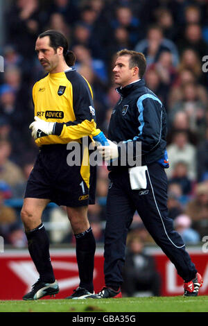 Soccer - FA Barclaycard Premiership - Manchester City v Portsmouth Banque D'Images