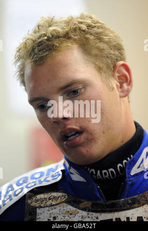 Speedway - le championnat 2008 Elite League Riders - Perry Barr Stadium. Edward Kennett, Eastbourne Eagles Banque D'Images