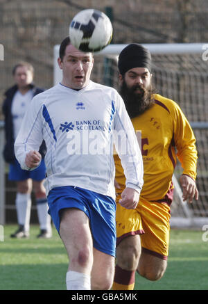 Match de football entre les PSM et les chefs religieux Banque D'Images