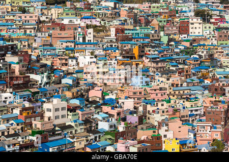 Village d'artistes et de la culture de Busan, Corée du Sud Banque D'Images