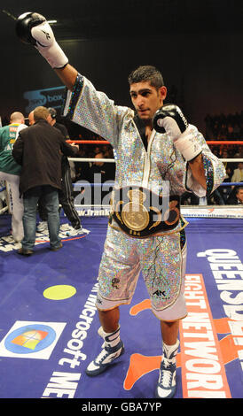 Boxe - Léger - Amir Khan v Oisin Fagan - Excel Arena Banque D'Images