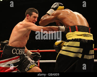 Boxe - WBC Super-Middleweight Titre - Carl Ligue v Jean Pascal - Trent FM Arena Banque D'Images