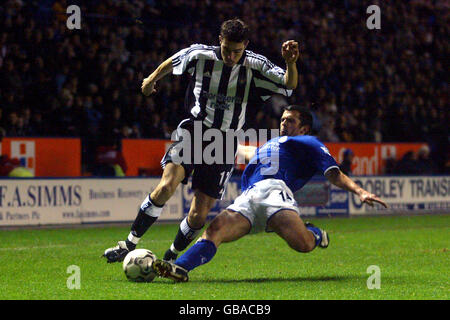 Soccer - FA Barclaycard Premiership - Leicester City v Newcastle United Banque D'Images