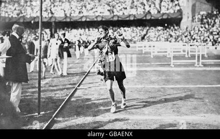 Athlétisme - Jeux Olympiques de Stockholm 1912 - Marathon Banque D'Images