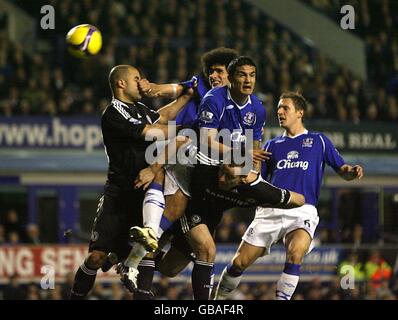 Soccer - Barclays Premier League - Everton v Chelsea - Goodison Park Banque D'Images