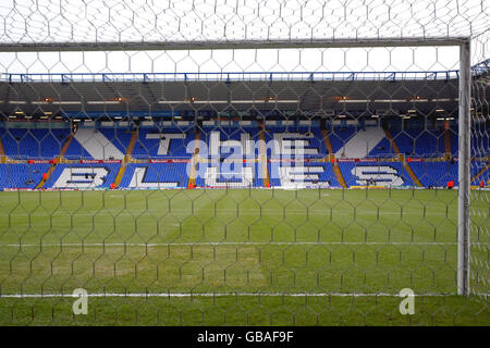 Football - FA Barclaycard Premiership - Birmingham City / Southampton. Vue générale de St Andrews, stade de Birmingham City Banque D'Images