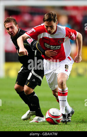 Soccer - Coca-Cola Football League Championship - Charlton Athletic v Sheffield United - La Vallée Banque D'Images