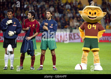 Football - match amical - Portugal / Grèce Banque D'Images