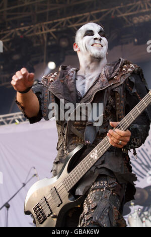 Milano, Italie 4 juillet 2016 live at The Behemoth effectue son marché, Milan. © Davide Merli / Alamy Live News Banque D'Images