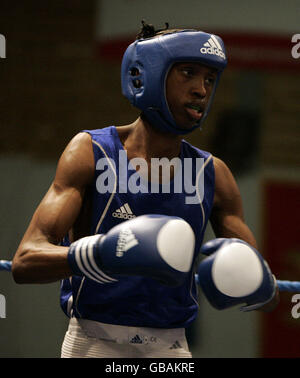 Boxe - Boxe - Championnats d'Europe 2008 Demi-finales - Greenbank Academy Banque D'Images