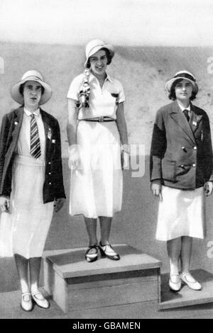 Athlétisme - Jeux Olympiques de Los Angeles 1932 - Escrime Banque D'Images