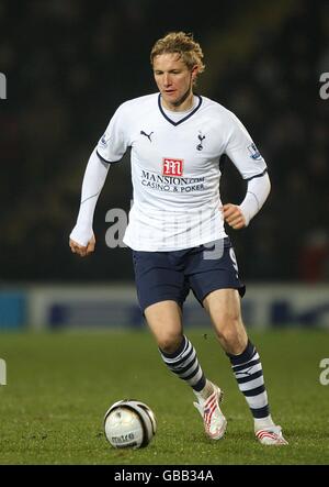 Football - Carling Cup - quart de finale - Watford / Tottenham Hotspur - Vicarage Road. Roman Pavlyuchenko, Tottenham Hotspur Banque D'Images