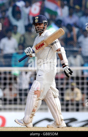 Cricket - Premier Test - Day 5 - Inde v Angleterre - M. A. Chidambaram Stadium - Chennai - Inde Banque D'Images