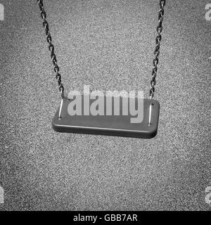 Chaîne vide en aire de rotation Banque D'Images