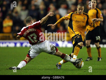 Soccer - Coca-Cola Football League Championship - Wolverhampton Wanderers v Sheffield United - Molineux Stadium Banque D'Images