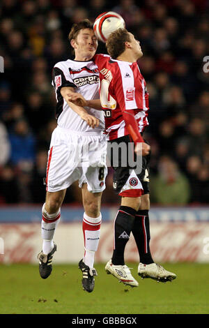 Soccer - Coca-Cola Football League Championship - Charlton Athletic v Sheffield United - Bramall Lane Banque D'Images