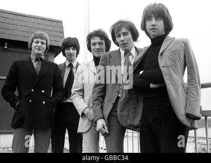Les Hollies groupe pop britannique Banque D'Images
