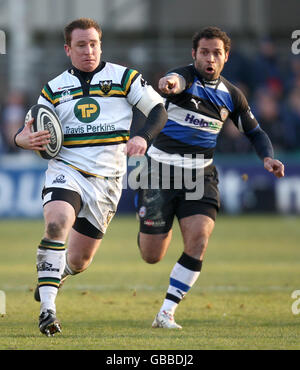 Rugby Union - Guinness Premiership - Baignoire v Northampton - Recreation Ground Banque D'Images