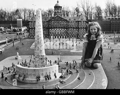 Musique - Lena Zavaroni - 1974 Banque D'Images