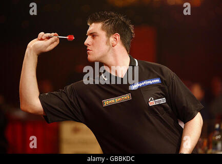 Fléchettes - Lakeside BDO World Professional Darts Championship - Jour cinq - complexe au bord du Lac Banque D'Images