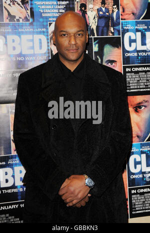 Colin Salmon arrive pour le gala britannique de la projection de club à l'Empire Leicester Square, dans le centre de Londres. Banque D'Images