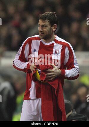 Soccer - Barclays Premier League - Stoke City v Liverpool - Britannia Stadium Banque D'Images