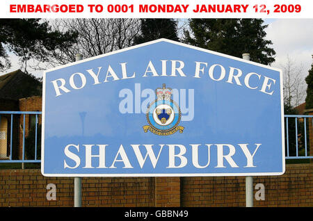 RAF de Shawbury Banque D'Images