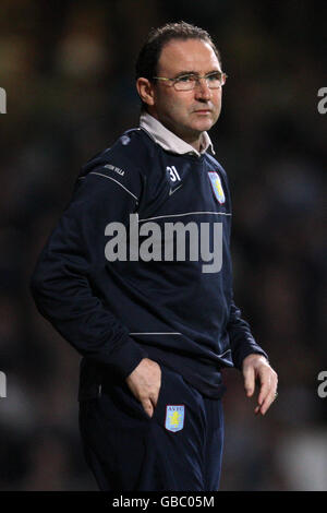 Football - Barclays Premier League - West Ham United v Aston Villa - Upton Park.Martin O'Neil, directeur d'Aston Villa Banque D'Images